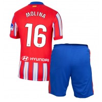 Atletico Madrid Nahuel Molina #16 Replica Home Minikit 2024-25 Short Sleeve (+ pants)